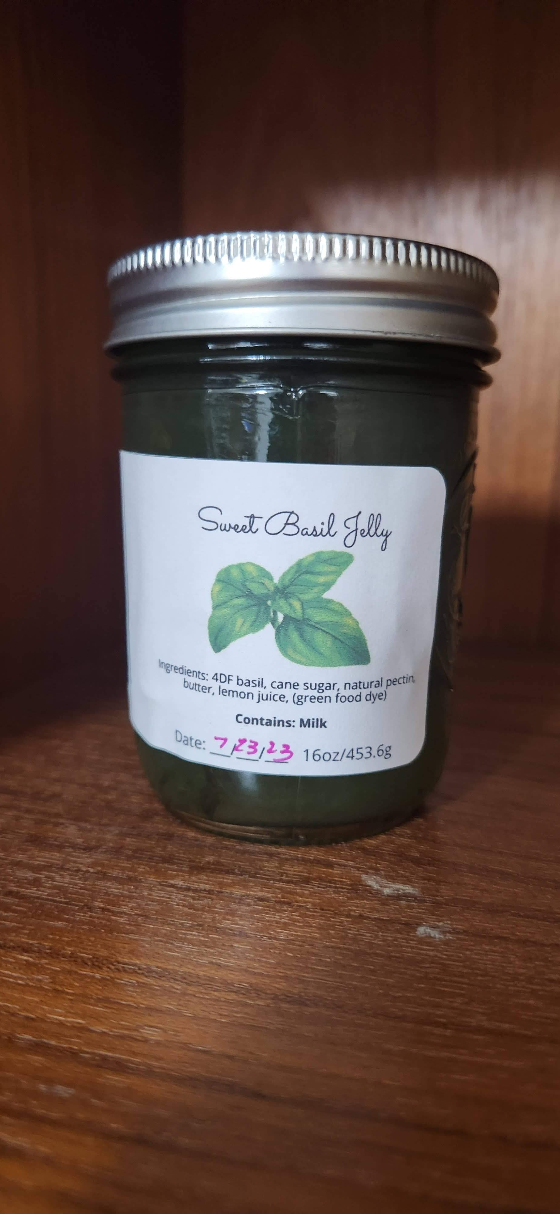 Sweet Basil Jelly